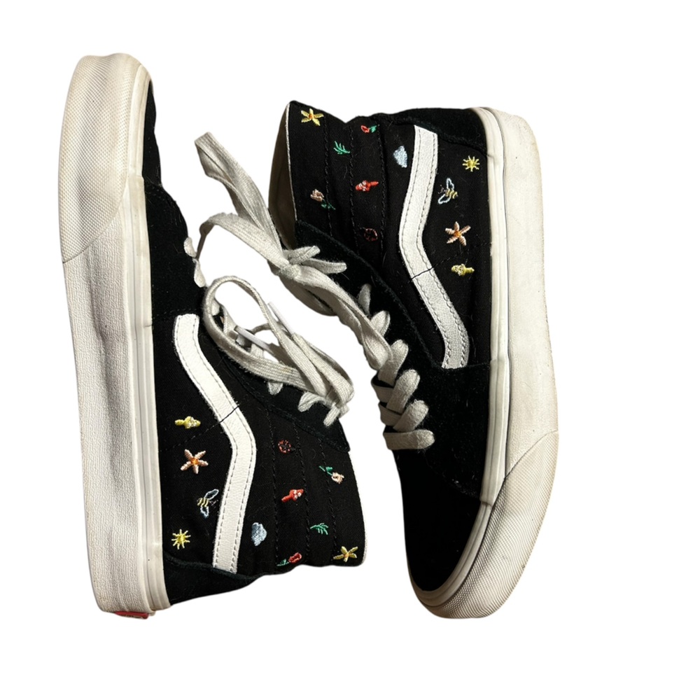 Vans Vintage Garden Party SK8 High Tapered Sneaker with Fun Design